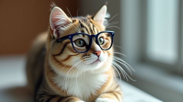 Des lunettes stylées et protectrices pour chat