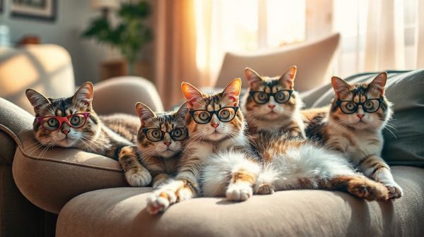 Top 5 modèles de lunettes tendance pour protéger votre chat